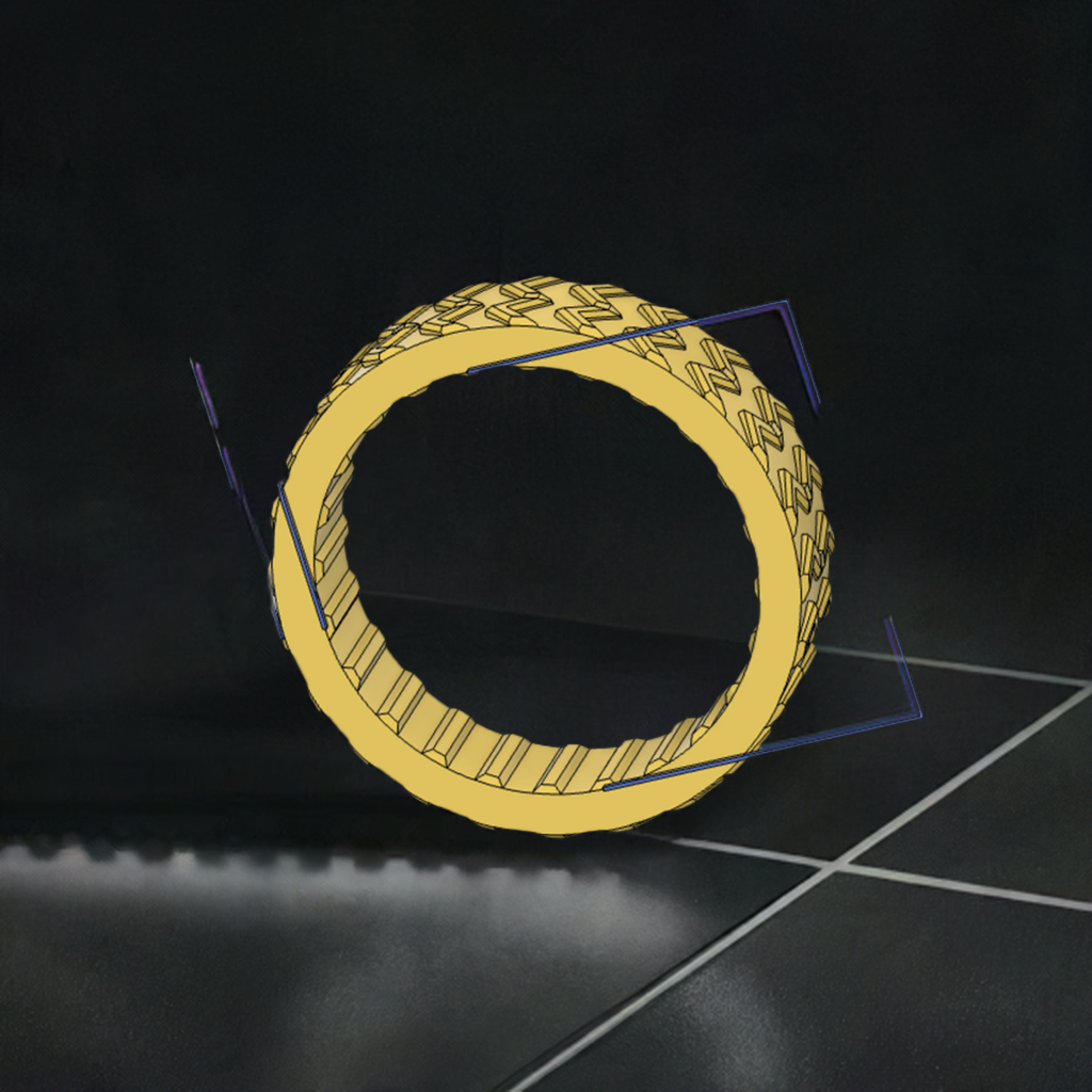 Silicone Rubber Track: no-stretch, steel-reinforced. 19mm wide x 63/83/133mm ( pair )