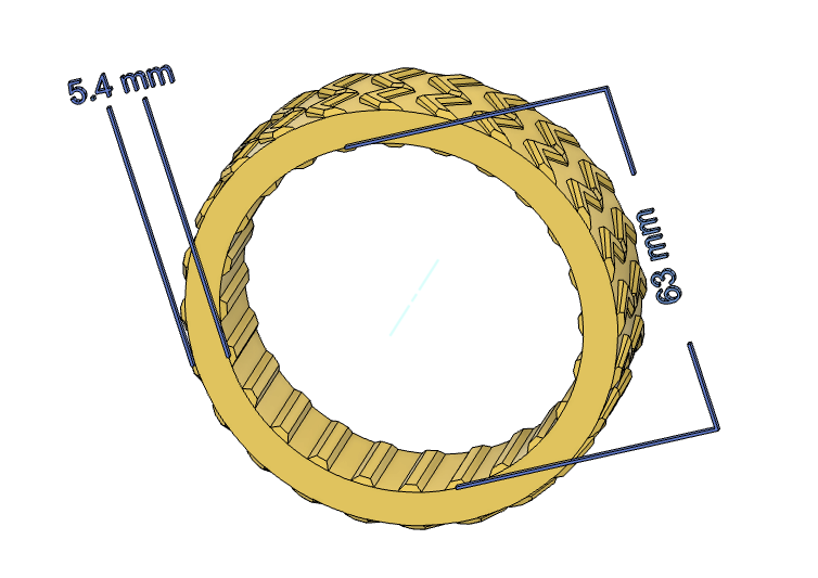 Silicone Rubber Track: no-stretch, steel-reinforced. 19mm wide x 63/83/133mm ( pair )